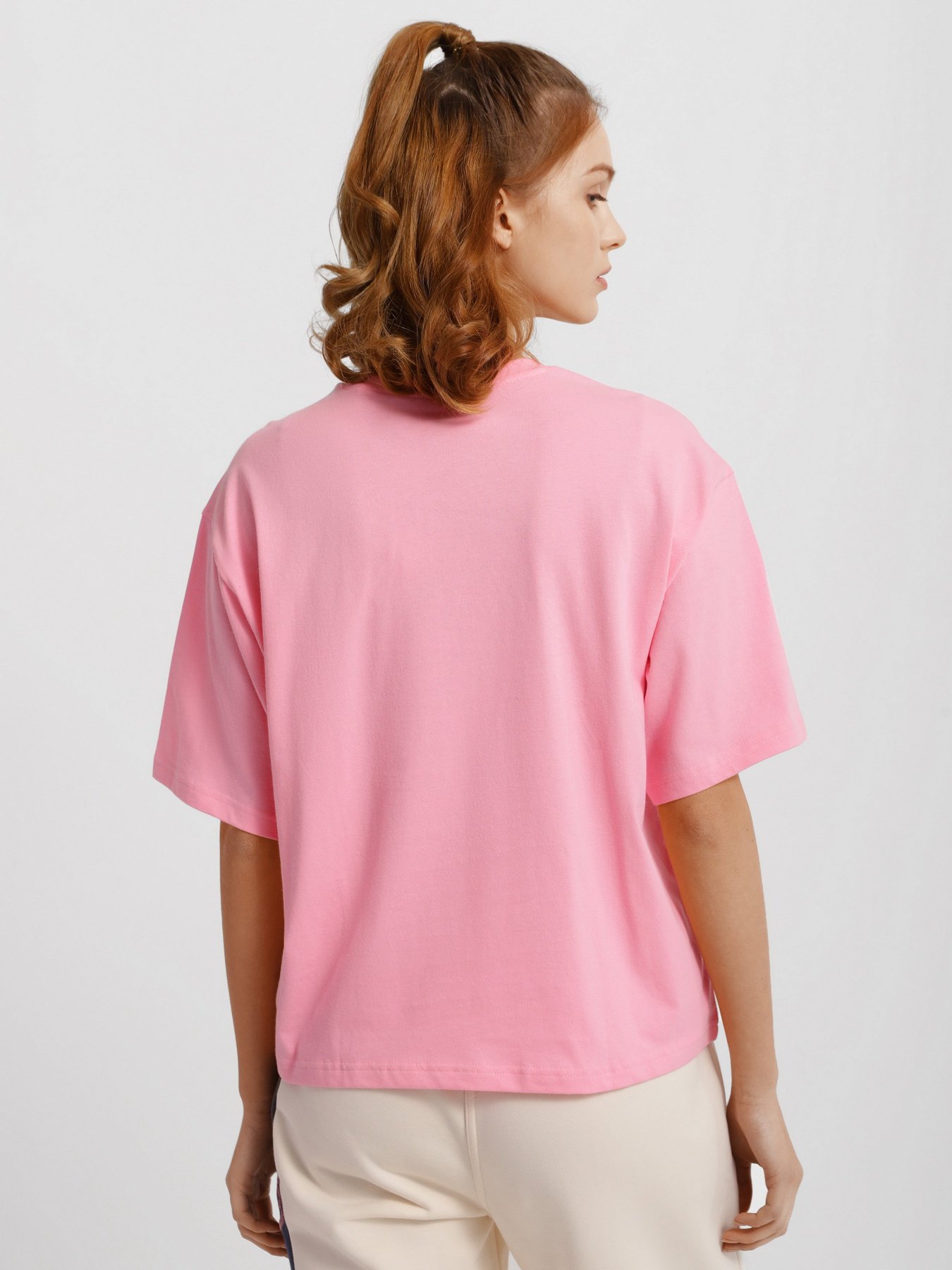 Футболка Adidas Essentials Logo Boxy модель HC9184 Фото