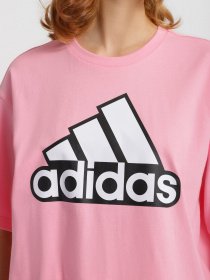 Футболка Adidas Essentials Logo Boxy модель HC9184 Фото
