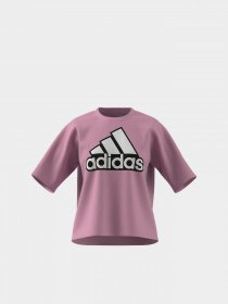 Футболка Adidas Essentials Logo Boxy модель HC9184 Фото