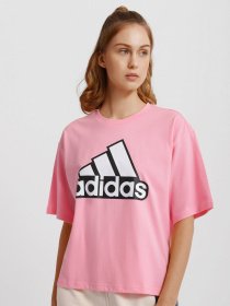 Футболка Adidas Essentials Logo Boxy модель HC9184 Фото