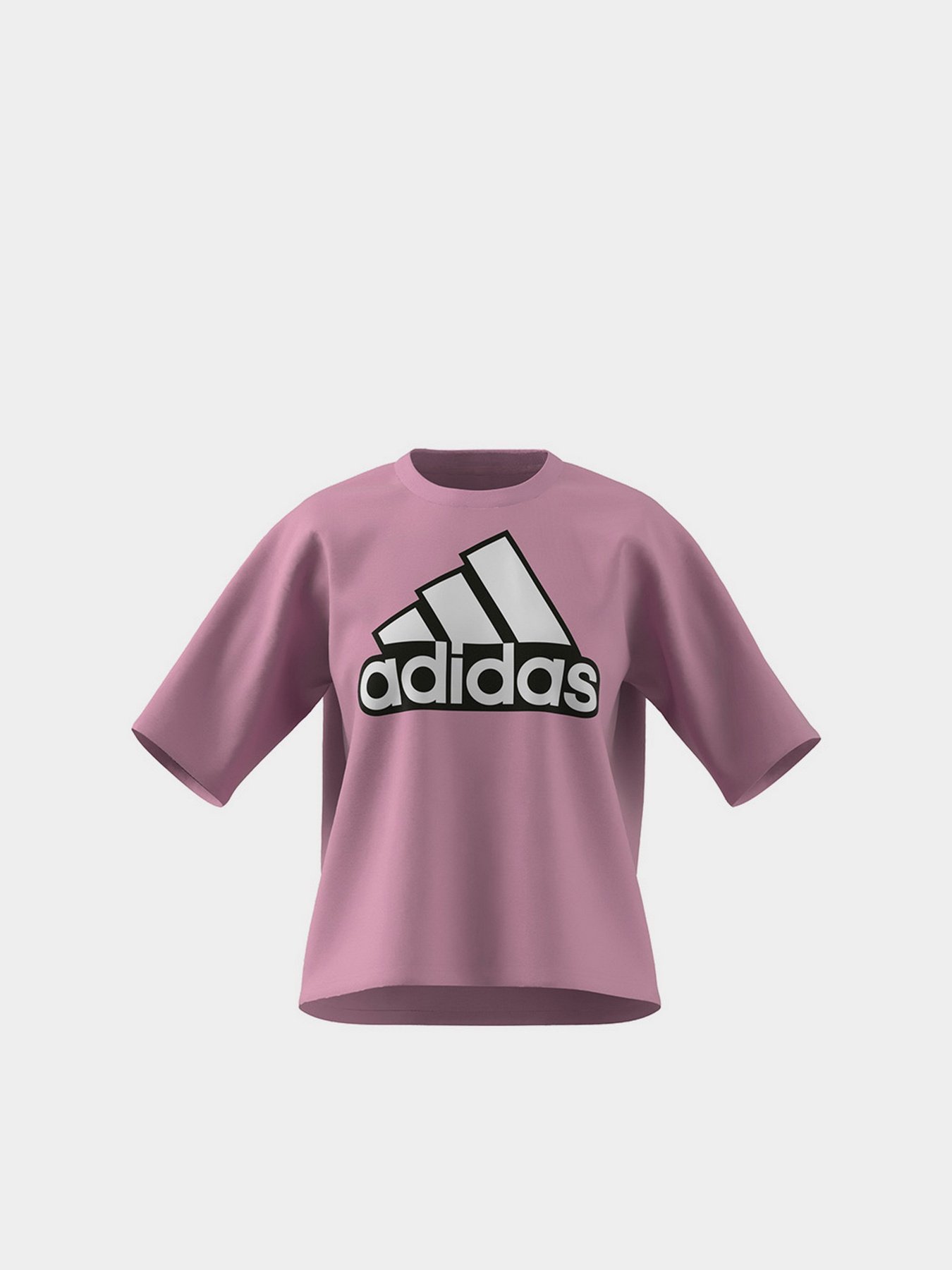 Футболка Adidas Essentials Logo Boxy модель HC9184 Фото