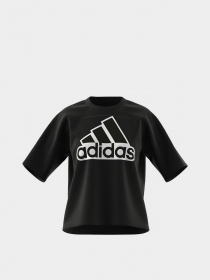 Футболка Adidas Essentials Logo Boxy модель HC9189 Фото