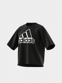 Футболка Adidas Essentials Logo Boxy модель HC9189 Фото