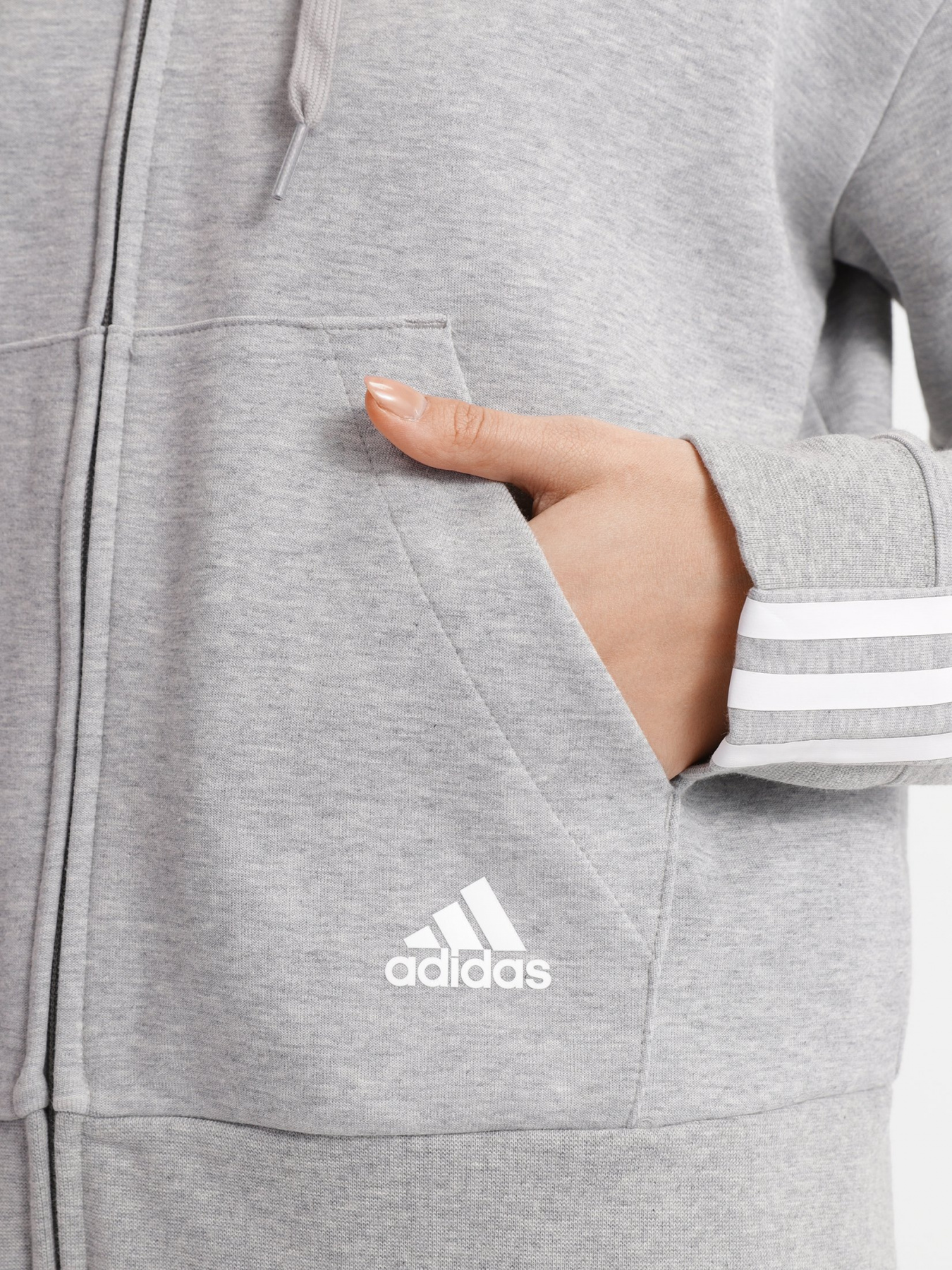 Спортивна кофта Adidas Essentials 3-Stripes модель HD1712 Фото