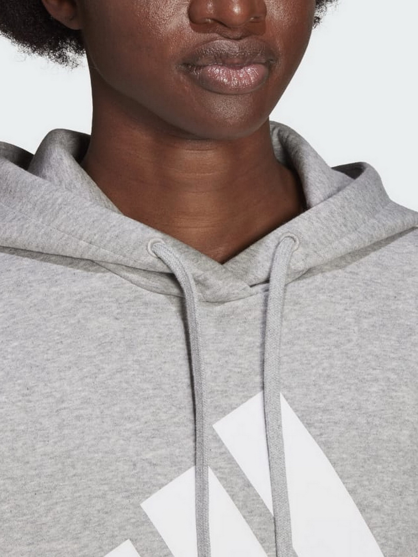 Худи Adidas Essentials Logo Boyfriend Fleece модель HD1748 Фото