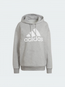 Худи Adidas Essentials Logo Boyfriend Fleece модель HD1748 Фото