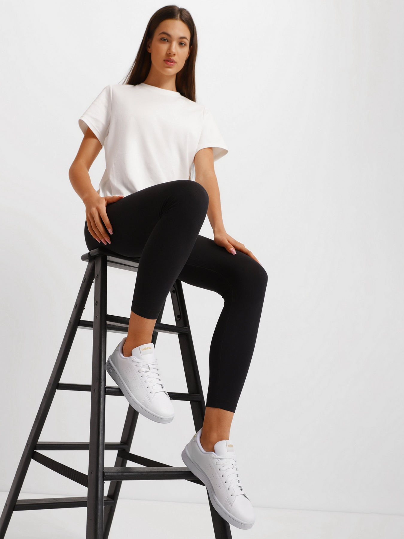 Кеды низкие Adidas Advantage Sustainable модель GW3654 Фото