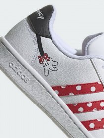 Кеды низкие Adidas x Disney Minnie Mouse Grand Court модель GW6247 Кеды низкие Adidas x Disney Minnie Mouse Grand Court модель GW6247 Фото