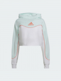 Худи Adidas Essentials Colorblock 3-Stripes модель HD6774 Фото
