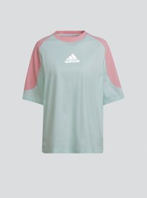 Футболка Adidas Essentials Colorblock Boyfriend модель HD6785 Фото