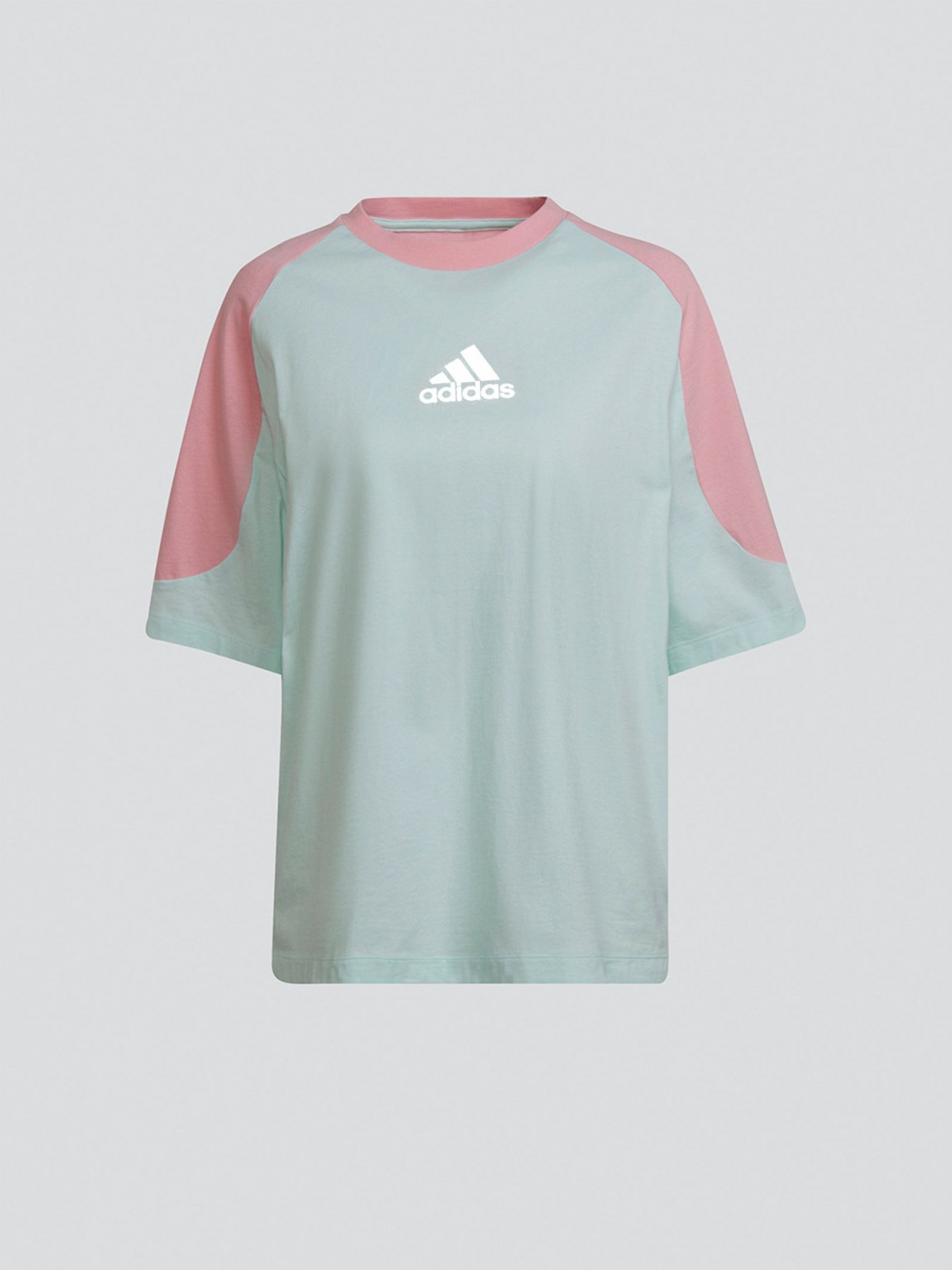 Футболка Adidas Essentials Colorblock Boyfriend модель HD6785 Фото