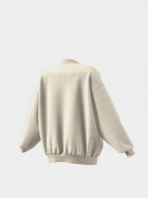 Свитшот Adidas Adicolor Oversize No-Dye модель HE0377 Фото