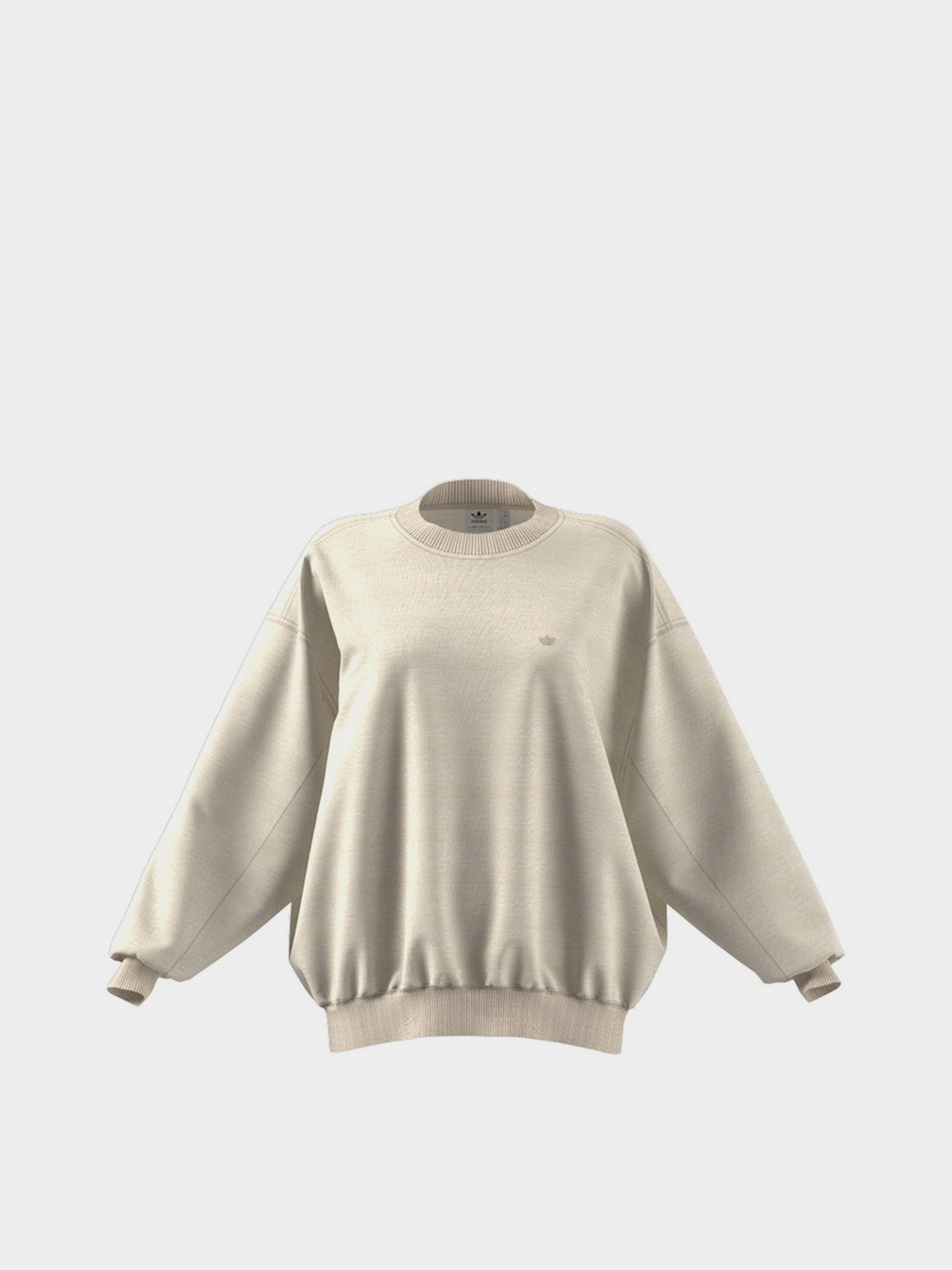 Світшот Adidas Adicolor Oversize No-Dye модель HE0377 Фото