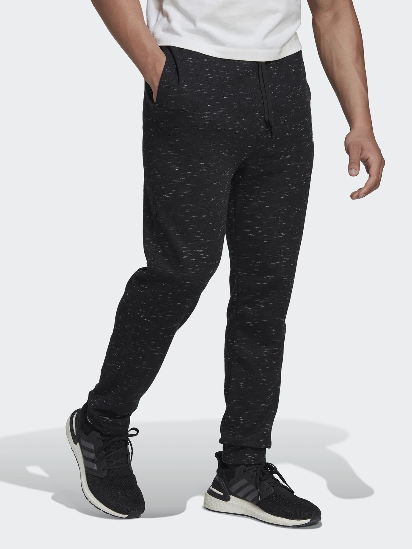 Штаны спортивные Adidas Essentials French Terry Mélange модель HE1794 Фото