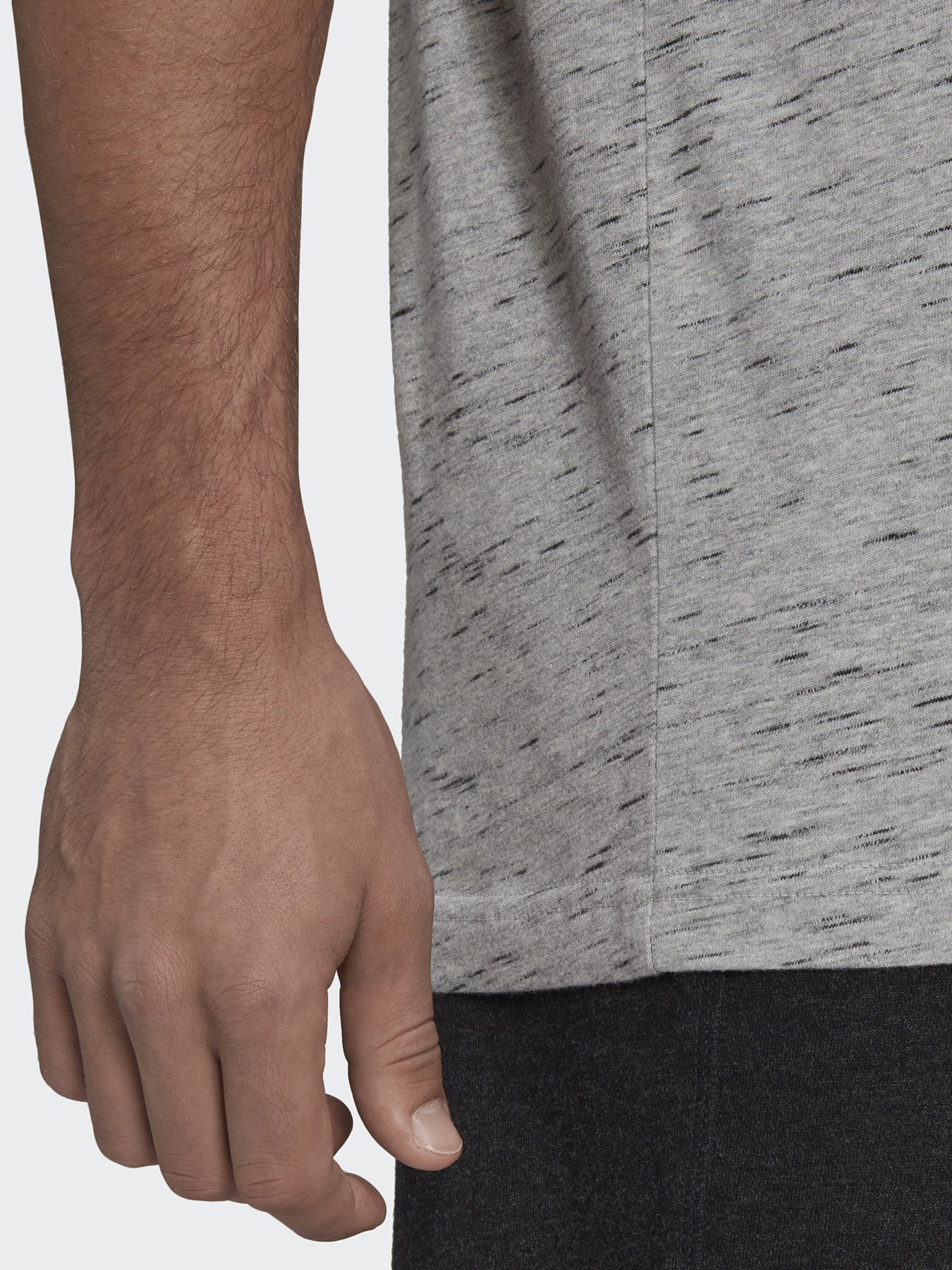 Футболка Adidas Essentials Mélange Raglan модель HE1796 Фото