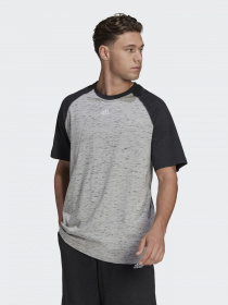 Футболка Adidas Essentials Mélange Raglan модель HE1796 Фото