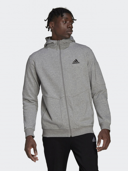 Спортивна кофта Adidas Essentials 4 GAMEDAY Full-Zip модель HE1806 Фото