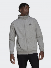 Спортивная кофта Adidas Essentials 4 GAMEDAY Full-Zip модель HE1806 Фото