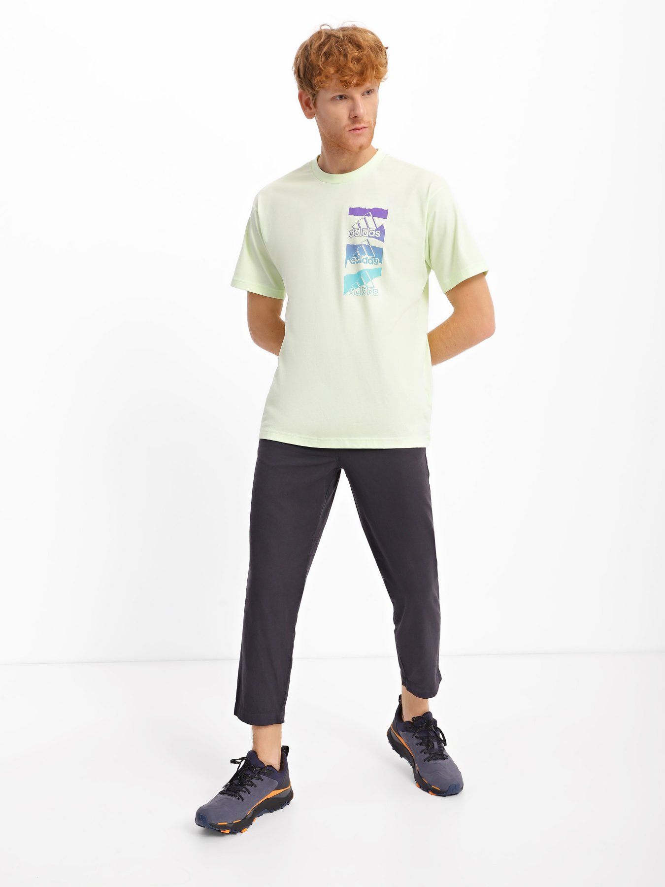 Футболка Adidas Essentials Brandlove Single Jersey модель HE1883 Фото