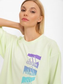 Футболка Adidas Essentials Brandlove Single Jersey модель HE1883 Фото