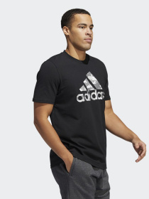 Футболка Adidas Camo Badge of Sport Graphic модель HE2370 Фото