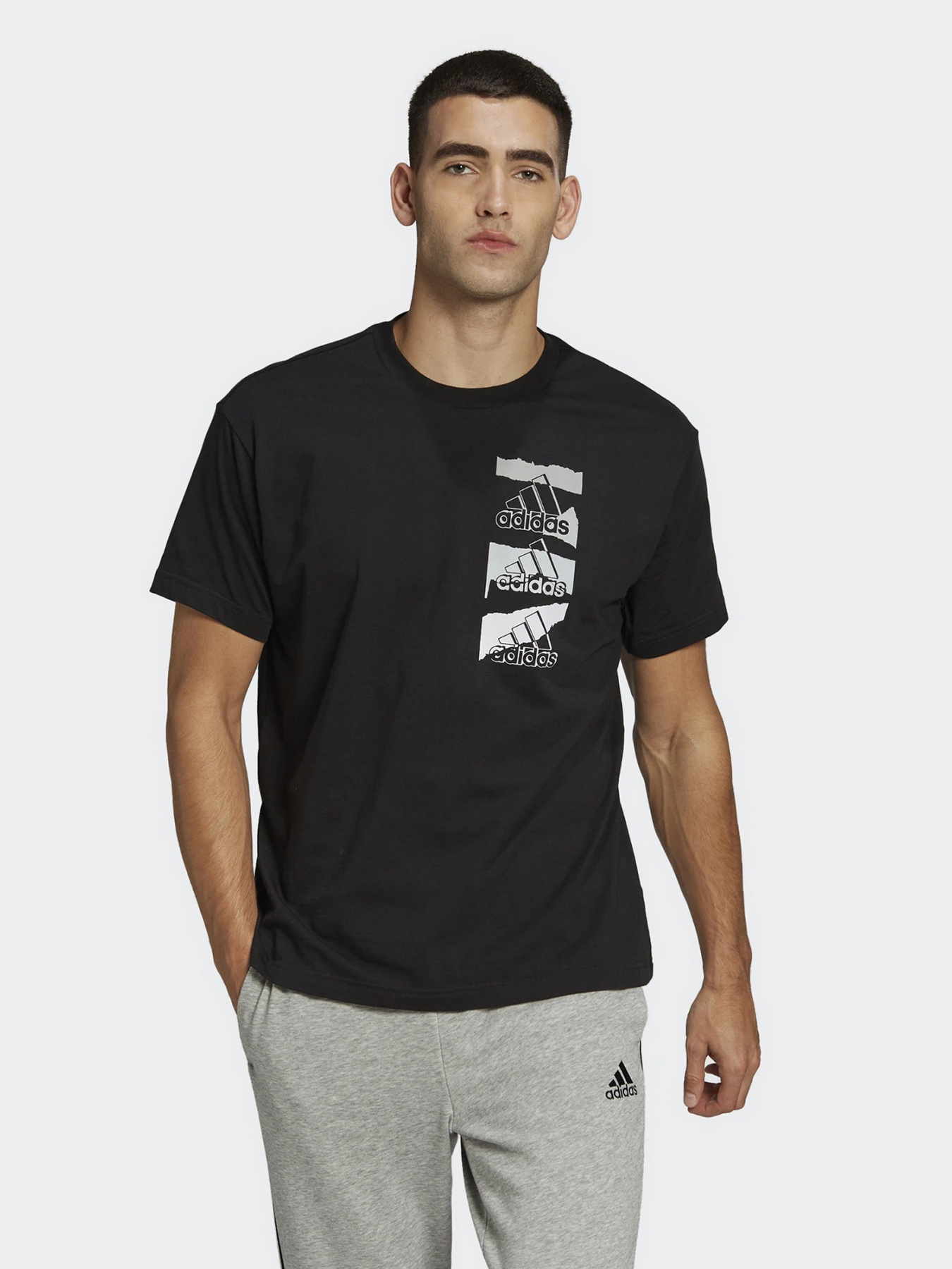 Футболка Adidas Essentials Brandlove Single Jersey модель HE4314 Фото