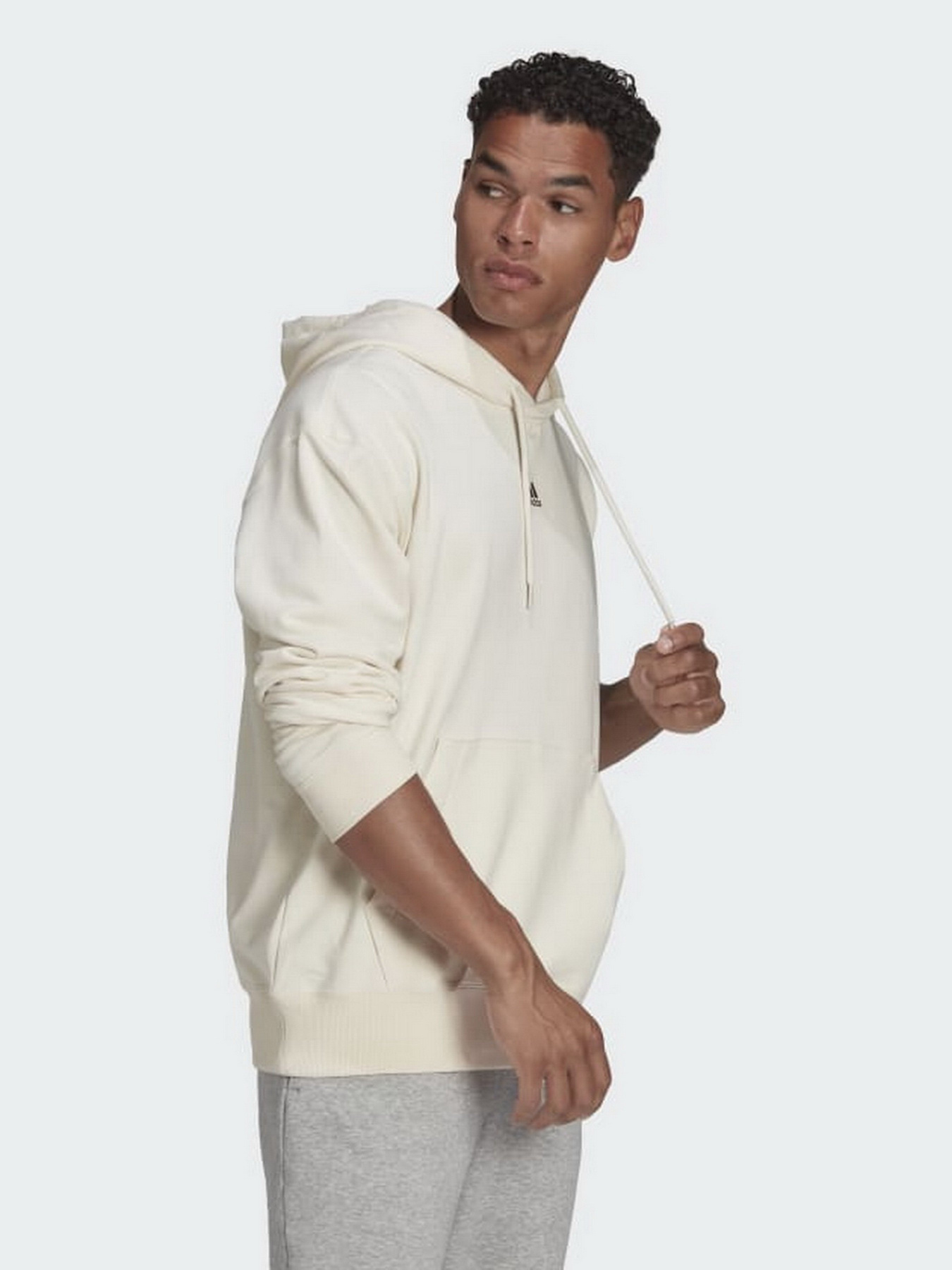 Худи Adidas Essentials Feelvivid Cotton French Terry модель HE4353 Фото