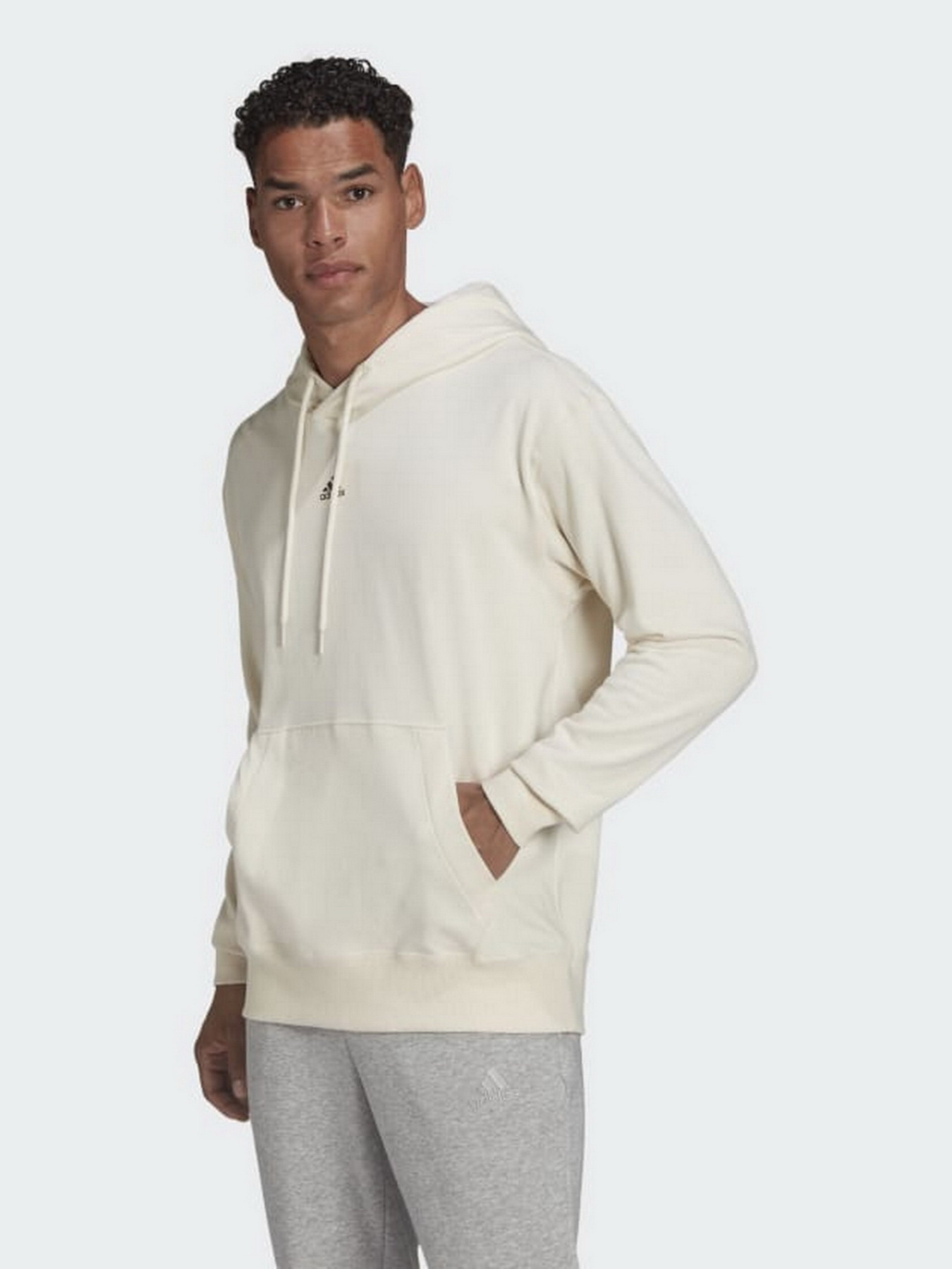 Худи Adidas Essentials Feelvivid Cotton French Terry модель HE4353 Фото