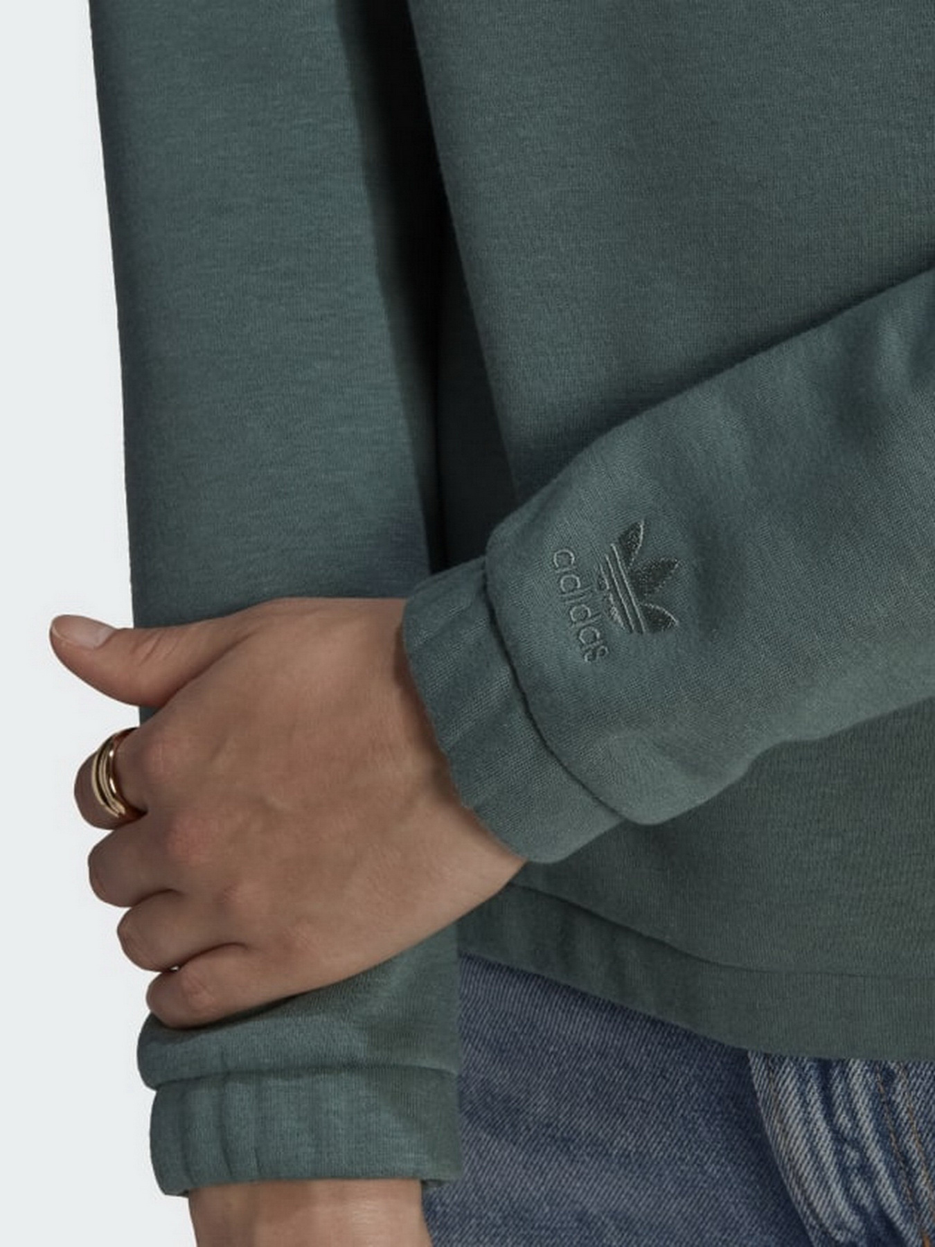 Худі Adidas Trefoil Patch модель HE4733 Фото