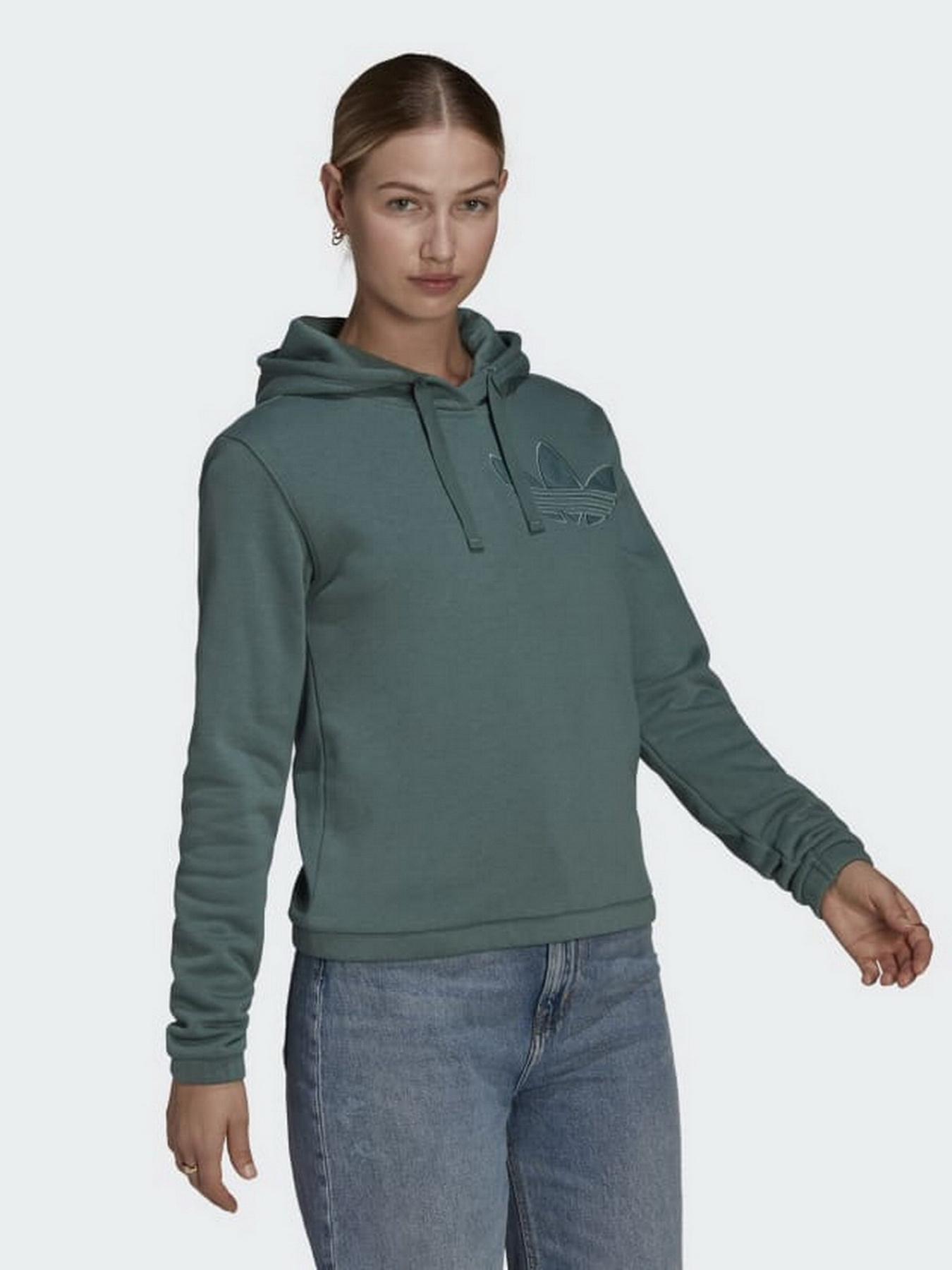 Худі Adidas Trefoil Patch модель HE4733 Фото