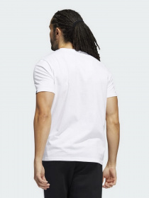 Футболка Adidas Summer Heat Badge of Sport Graphic модель HE4812 Фото