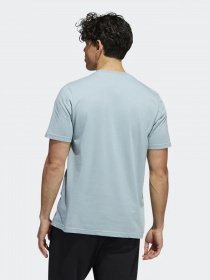 Футболка Adidas SUMMER HEAT BADGE OF SPORT модель HE4814 Фото