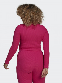 Лонгслів Adidas Cropped Rib модель HE6906 Фото