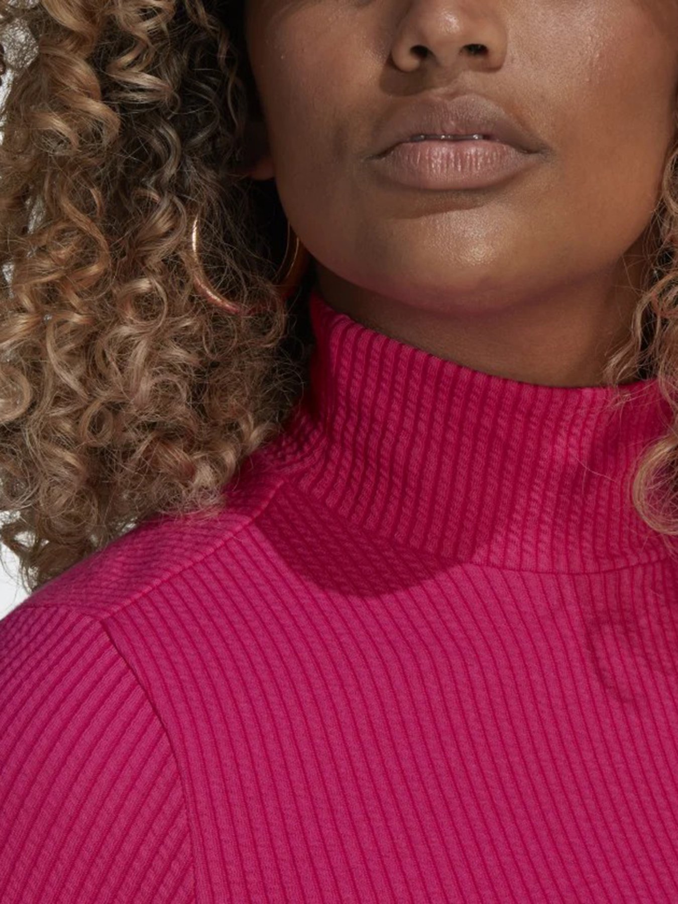 Лонгслів Adidas Cropped Rib модель HE6906 Фото