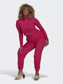 Лонгслів Adidas Cropped Rib модель HE6906 Фото