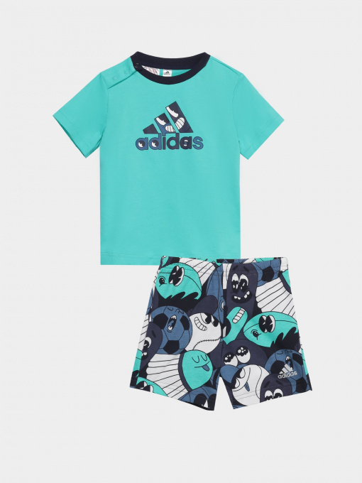 Спортивный комплект Adidas Ball Graphic Summer Set модель HF1967 Фото