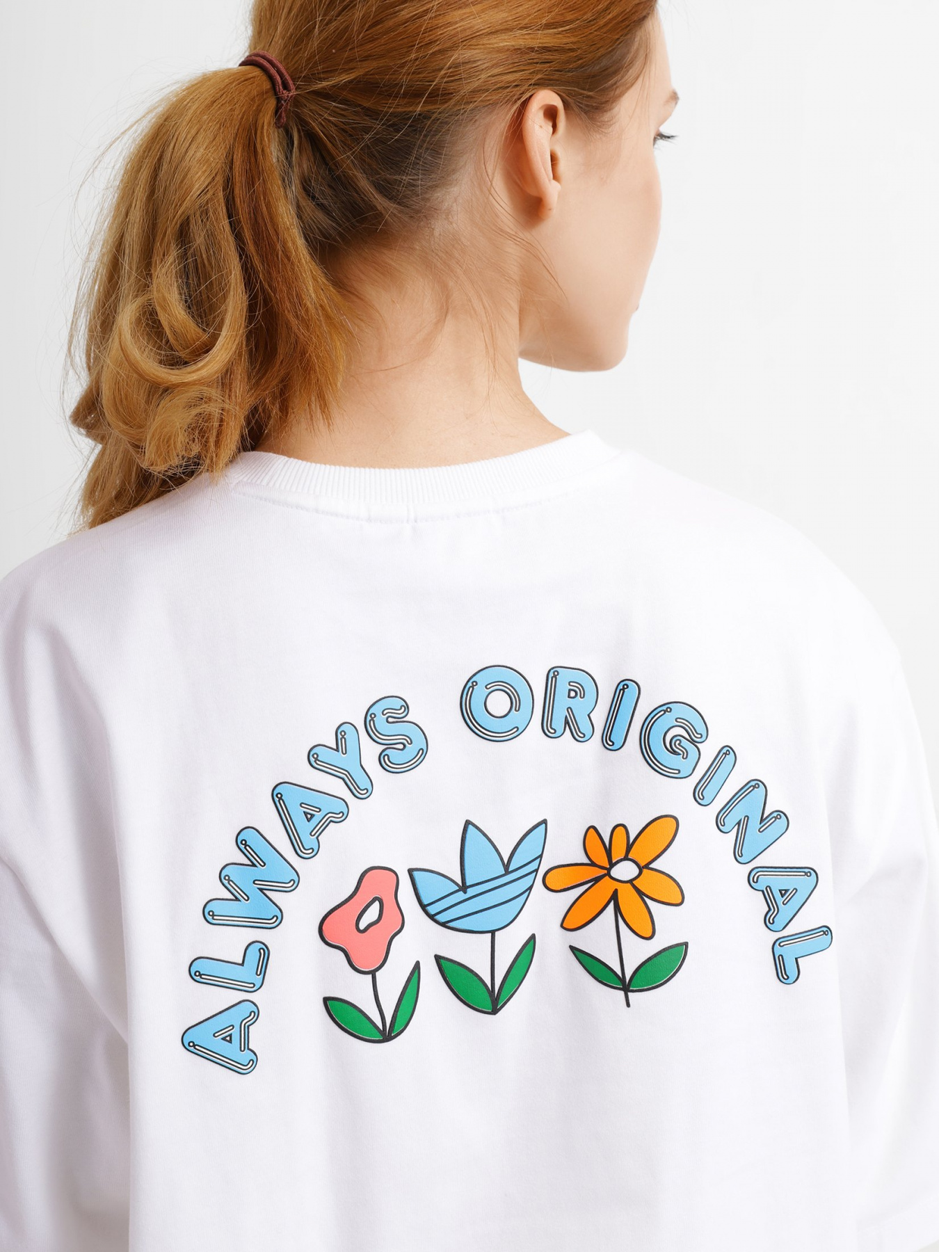 Футболки и поло Adidas Always Original Loose Graphic модель HF2019 Фото