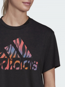 Футболка спортивная Adidas Aeroready Designed To Move модель HF4640 Фото