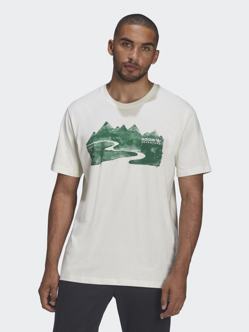 Футболка Adidas Adventure Mountain Ink Originals модель HF4769 Фото