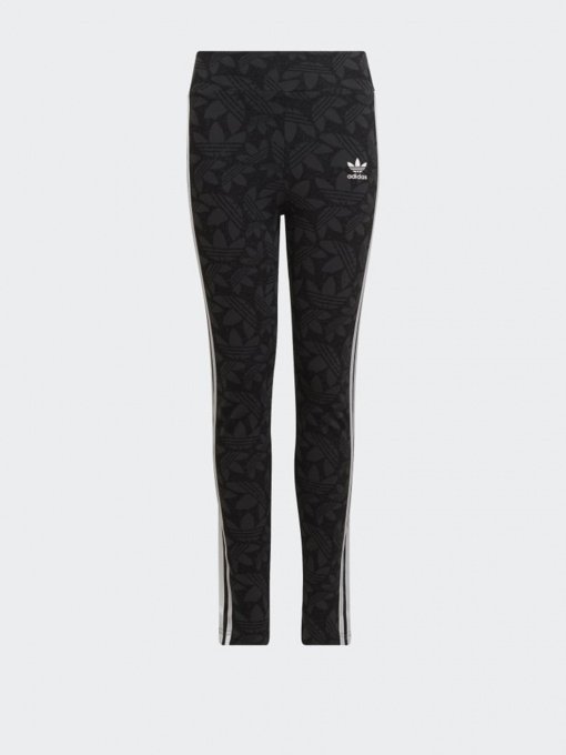 Штаны спортивные Adidas High-Waisted Allover Print Originals модель HF4871 Фото