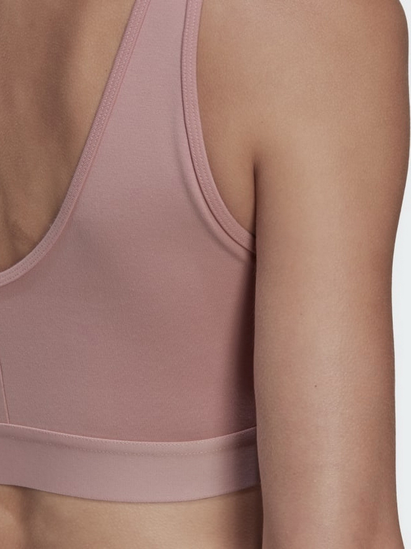 Топ спортивный Adidas Essentials 3-Stripes модель HF7229 Фото