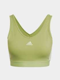 Топ Adidas Essentials 3-Stripes Crop модель HF7232 Фото