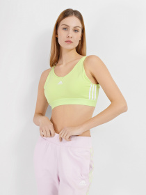 Топ Adidas Essentials 3-Stripes Crop модель HF7232 Фото