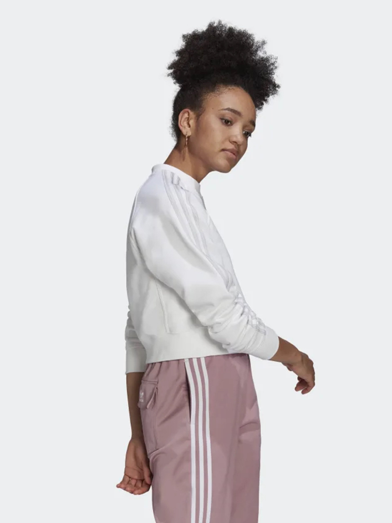 Свитшот Adidas ADICOLOR CLASSICS HIGH SHINE CREW модель HF7531 Фото