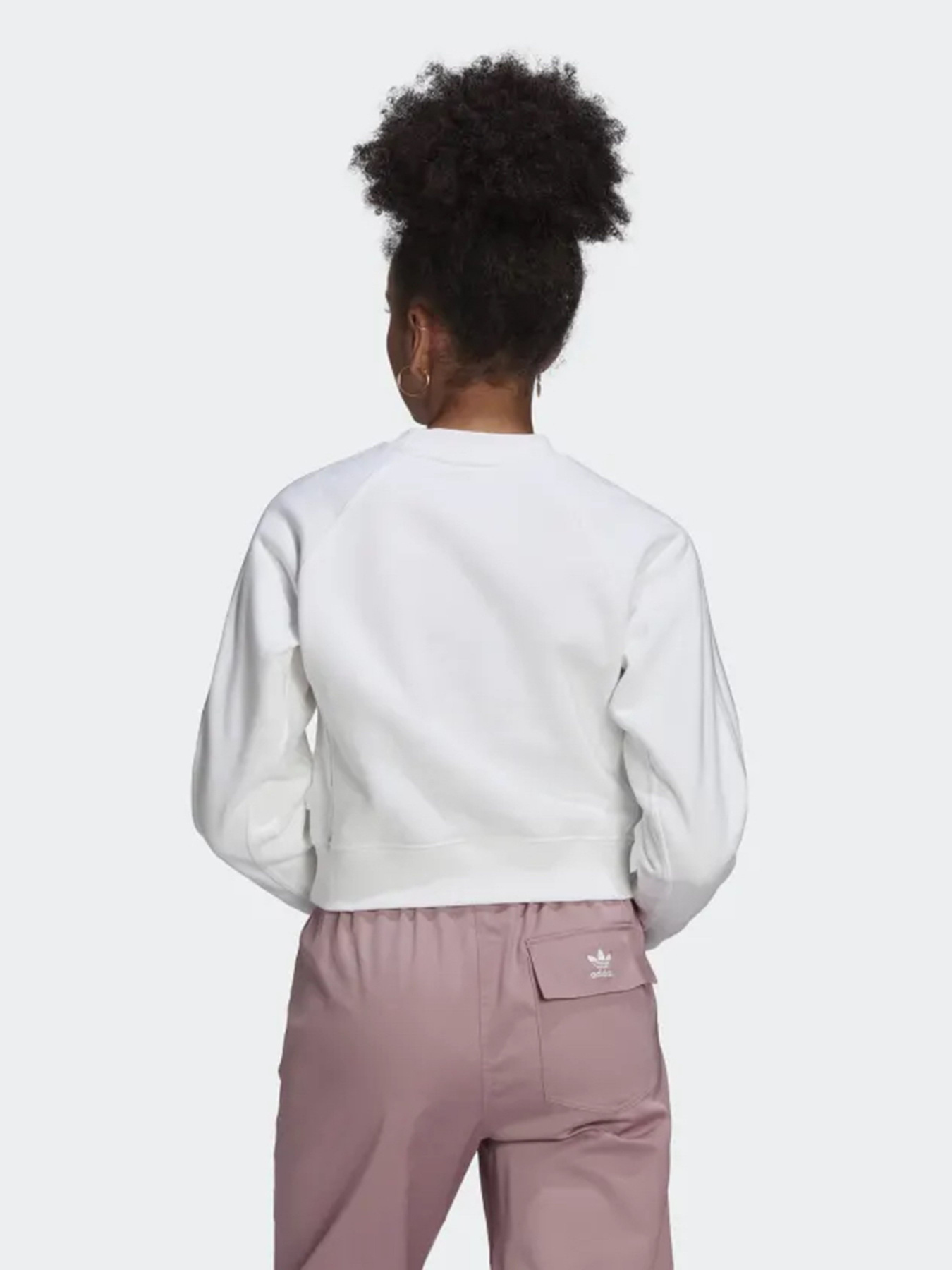 Світшот Adidas ADICOLOR CLASSICS HIGH SHINE CREW модель HF7531 Фото