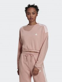 Свитшот Adidas Hyperglam Crop Crew модель HG8490 Фото