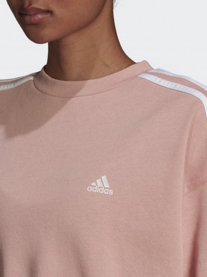 Свитшот adidas Hyperglam Crop Crew модель HG8490 — фото 3 - INTERTOP