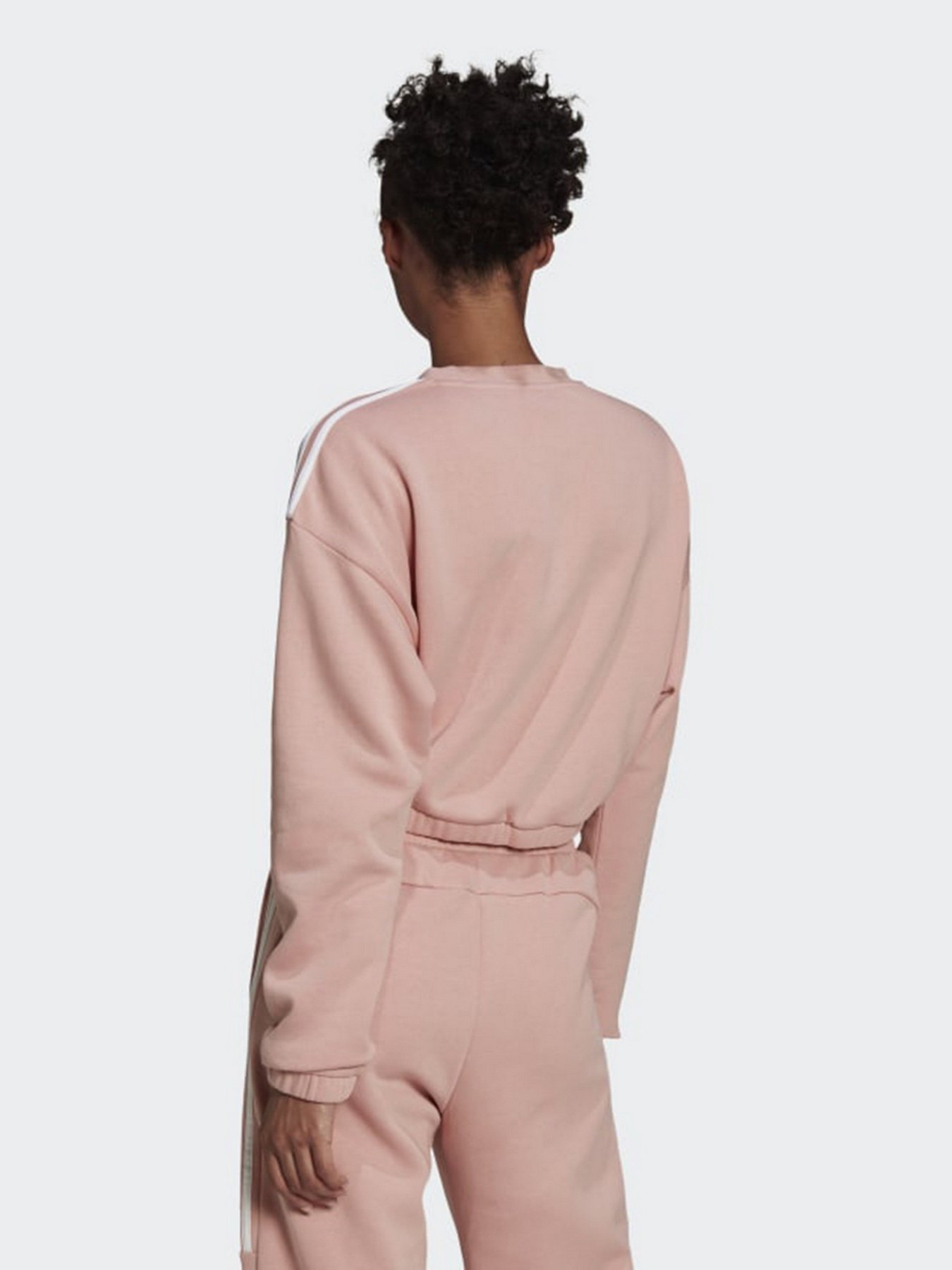 Свитшот Adidas Hyperglam Crop Crew модель HG8490 Фото