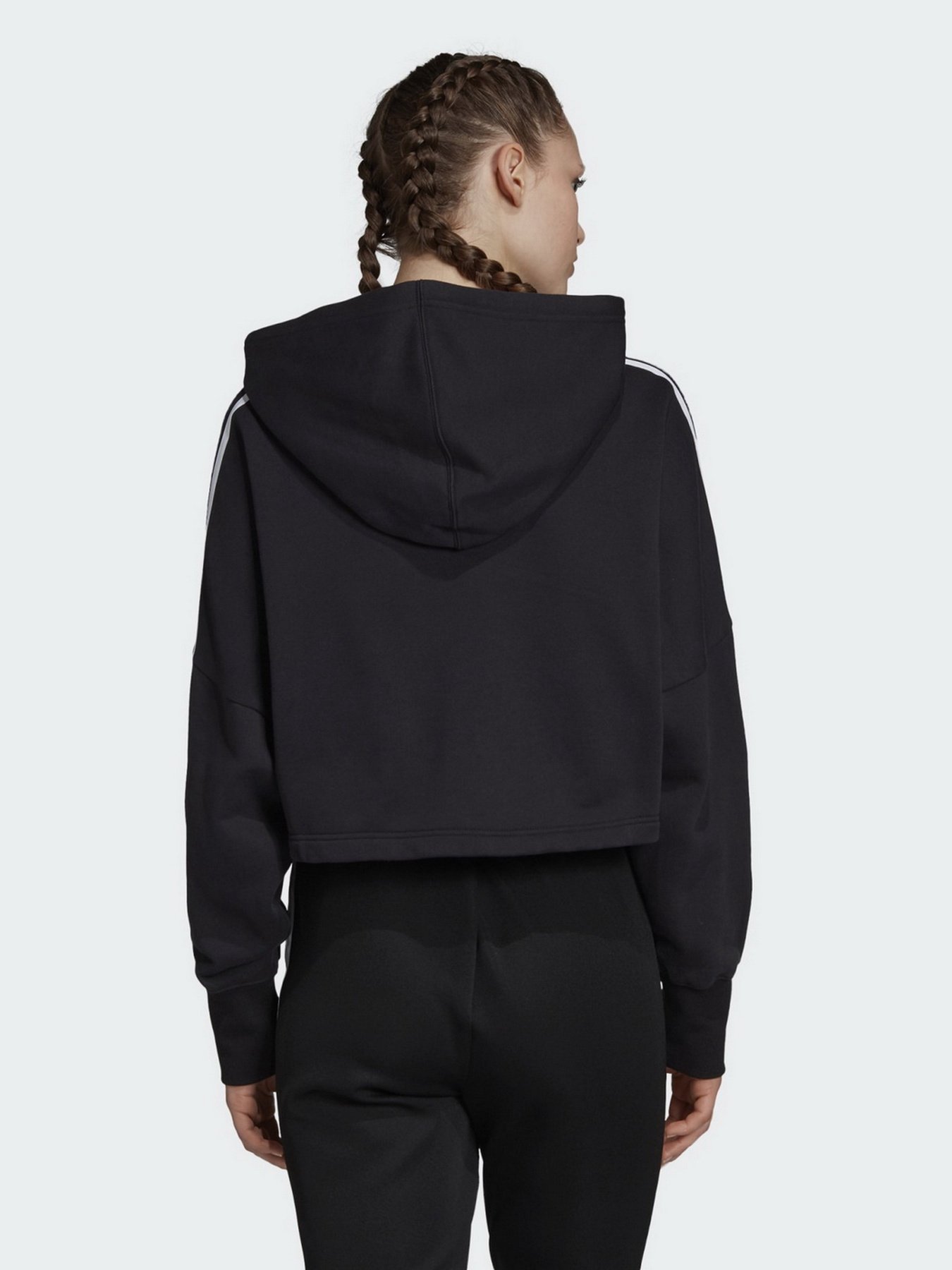 Худи Adidas Originals Cropped модель ED7554 Фото