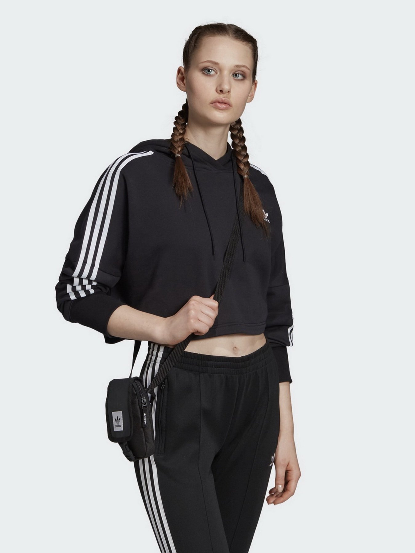 Худи Adidas Originals Cropped модель ED7554 Фото